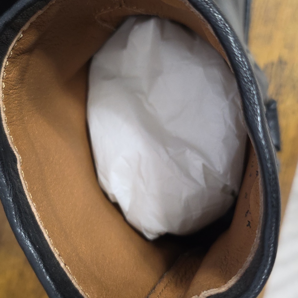 Frye Portia Harness Short Leather Boots - 6.5 - Picture 15 of 16